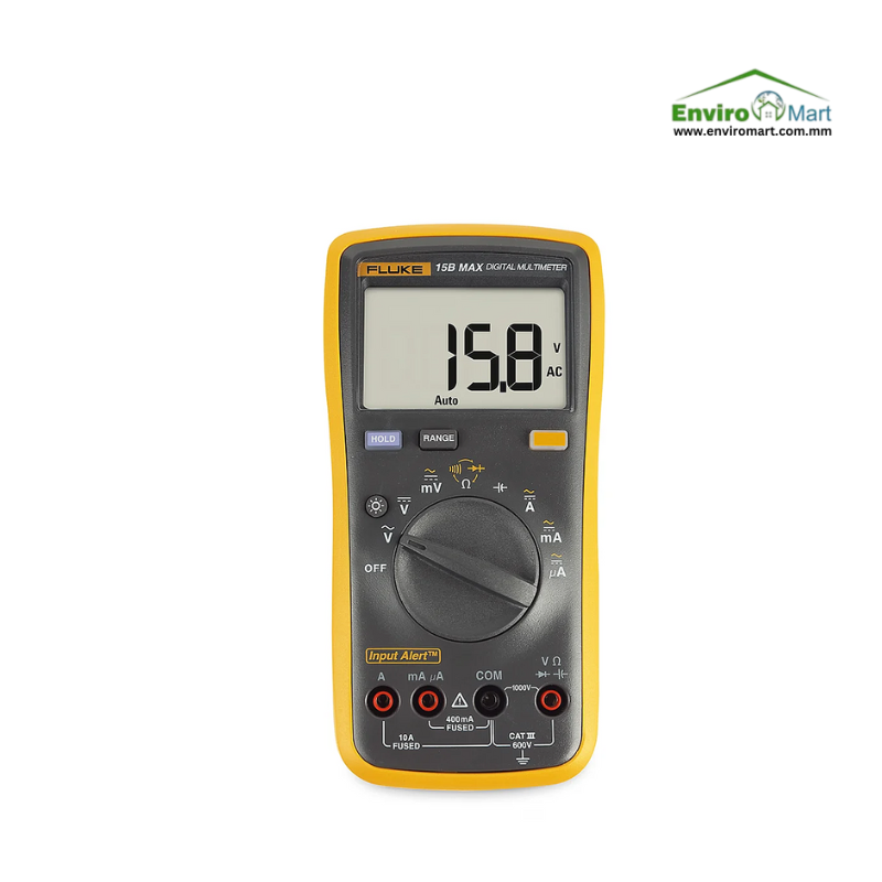 FLUKE-15B MAX-01 Digital Multimeters (1000V, 0.5%+3, IP40)