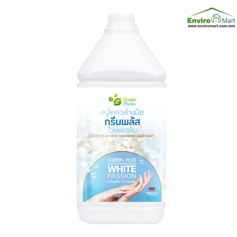(CHC-034)Green Plus Hand Cleansing Liquid Soap White Passion-3.8Liter