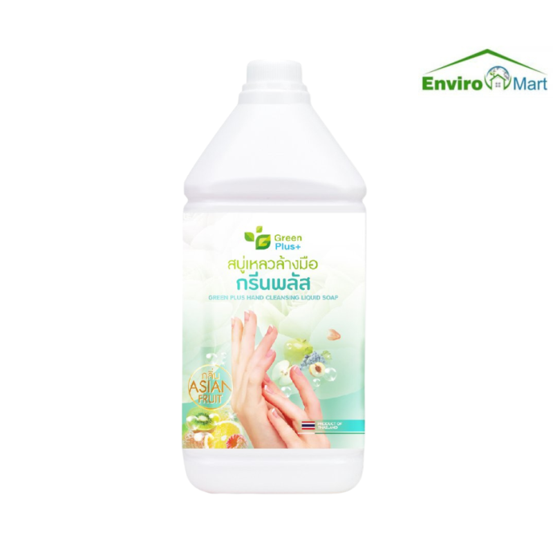 (GCH-032)Green Plus Hand Cleansing Liquid Soap Asian Fruit-3.8 Liter