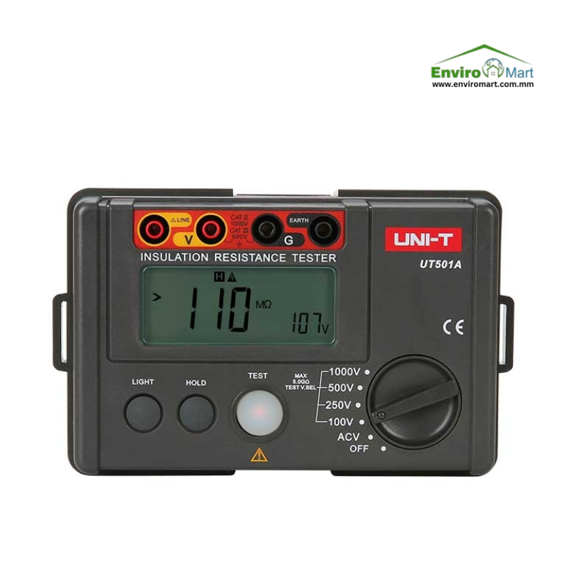 UNI-T UT501A Insulation Resistance Tester (1000V,5GΩ)