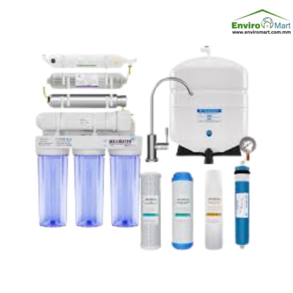 9 Stage Alkine Reserve Osmosis System with UV Sterilizer