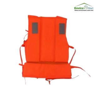 Swimming Fabric Adult Inflatable Life Jacket Vest