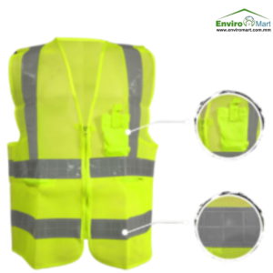 Reflective Vest(160 g zip with pocket)