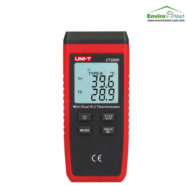 Contact Type Thermometer-(UNI-T UT320D)/(K,J, 2CH)