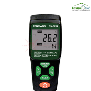 Dual K Type Thermometer-(TENMARS TM-321N)/(-200 ° C-1372 ° C (-328 ° F ~ 2501 ° F))