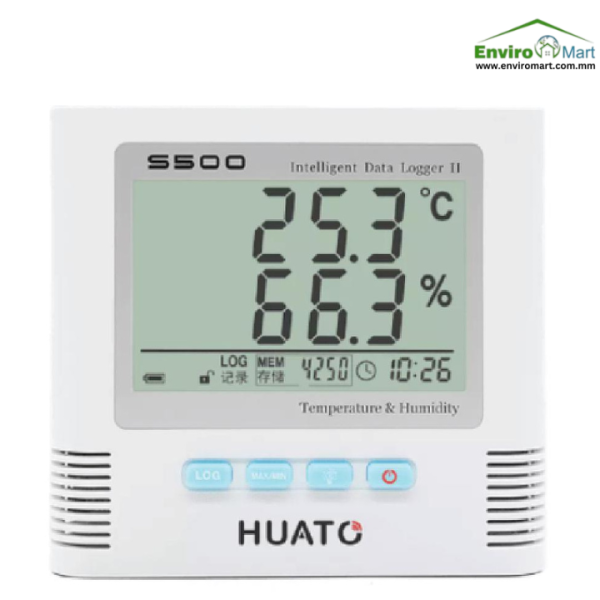 Humidity & Temperature Data Logger HUATO S500-TH