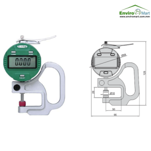 Ultrasonic  Thickness Gage Digital-(INSIDE 2871-10)